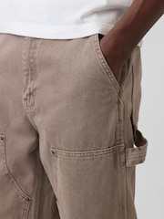 Gap Brown 90s Loose Double-Knee Carpenter Jeans - Image 5 of 5