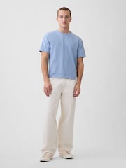 Gap Light Blue Heavyweight Boxy T-Shirt - Image 3 of 5