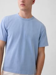 Gap Light Blue Heavyweight Boxy T-Shirt - Image 4 of 5