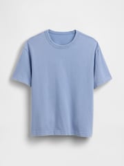 Gap Light Blue Heavyweight Boxy T-Shirt - Image 5 of 5