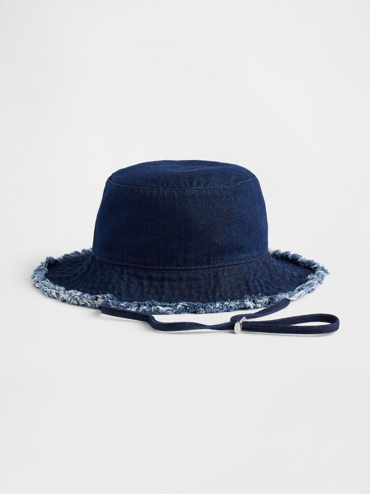 Gap Dark Wash Denim Bucket Hat - Image 1 of 1