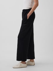 Gap Black VintageSoft Terry Logo Joggers - Image 3 of 5