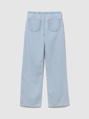 Gap Light Wash Stripe Low Rise UltraSoft Easy '90s Loose Jeans - Image 5 of 5