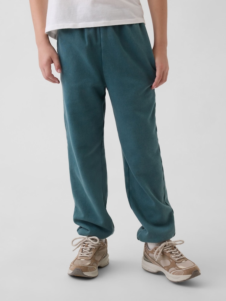 Gap Green VintageSoft Relaxed Joggers (4-13yrs) - Image 1 of 5