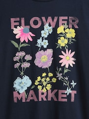 Gap Navy Graphic T-Shirt (4-13yrs) - Image 4 of 4