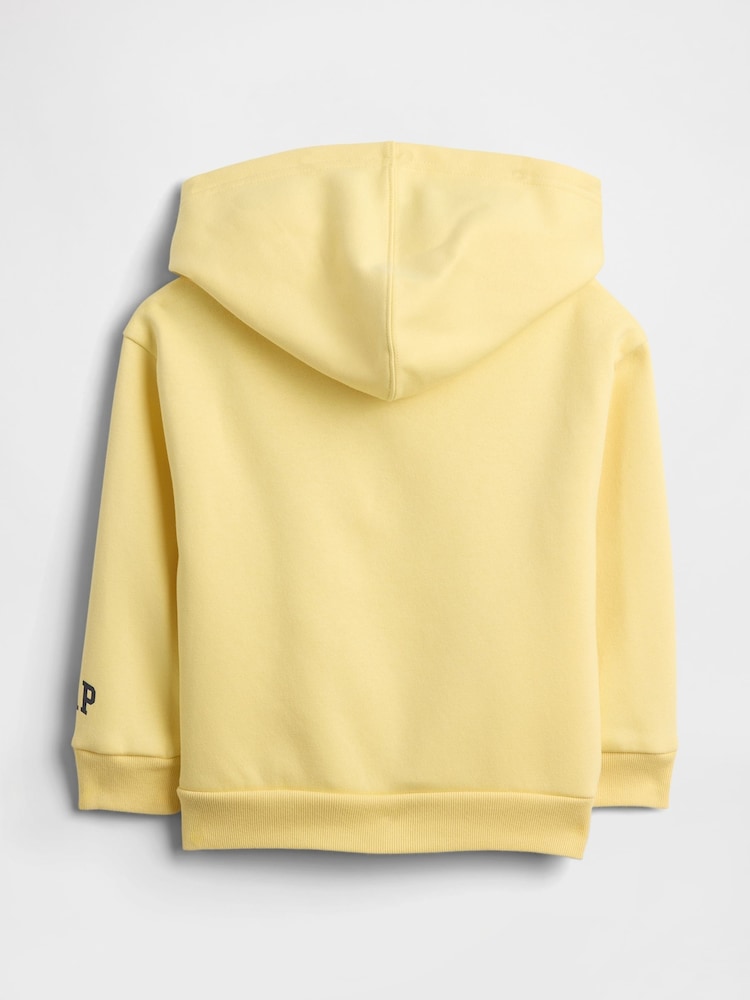 Gap Yellow Lightning McQueen Disney Cars Relaxed Hoodie (6mths-5yrs) - Image 2 of 3