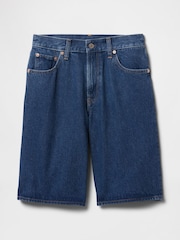 Lavage foncé - Gap short en Denim long taille mi-haute 11pouces - Image 7 de 7