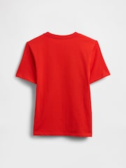 Gap Red Graphic T-Shirt (4-13yrs) - Image 2 of 3