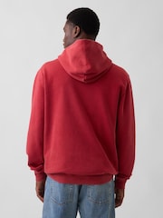 Gap Red Vintage Soft Relaxed Logo Hoodie (2-mths) - Image 2 of 4