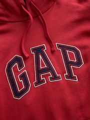 Gap Red Vintage Soft Relaxed Logo Hoodie (2-mths) - Image 4 of 4