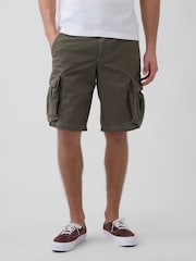 Gap Green Relaxed Cargo Shorts - Image 1 of 5