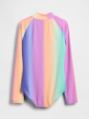 Multi - Gap Rash Guard One-Piece Swimsuit (4-13yrs) (4-13yrs) - Imaginea 2 din 3