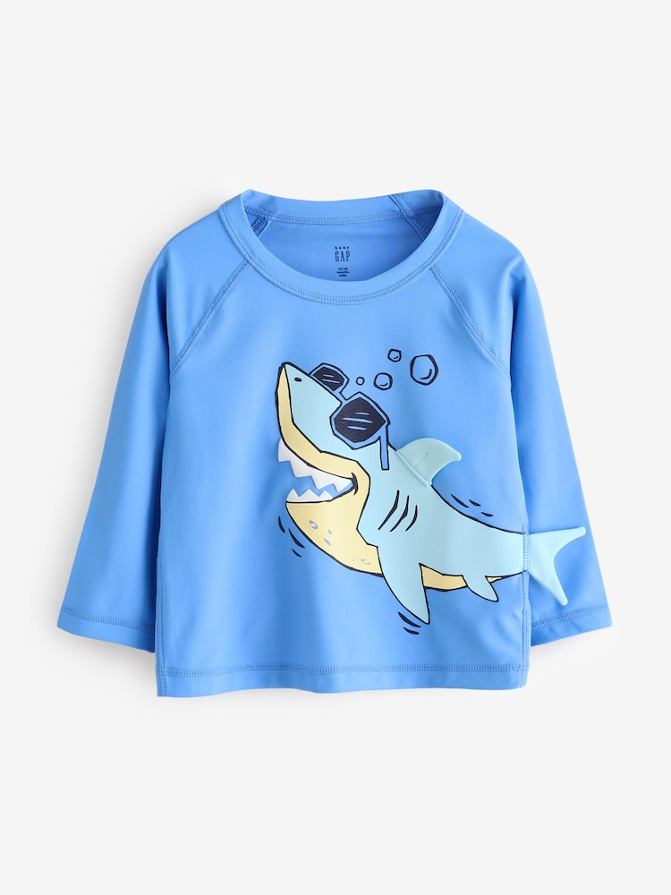 modra - Gap Green Swim Rash Guard (6mths-5yrs) (6mths-5yrs) - Slika 1 iz 5 modra - Gap Green Swim Rash Guard (6mths-5yrs) (6mths-5yrs) - Slika 1 iz 5