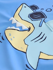 modra - Gap Green Swim Rash Guard (6mths-5yrs) (6mths-5yrs) - Slika 3 iz 5