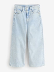 Gap Light Wash High Rise Stride Wide-Leg Ankle Jeans - Image 1 of 5