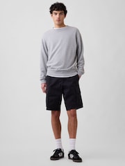 Gap Black 11 inch Essential Cargo Shorts - Image 3 of 6