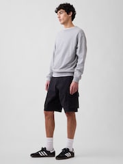 Gap Black 11 inch Essential Cargo Shorts - Image 4 of 6