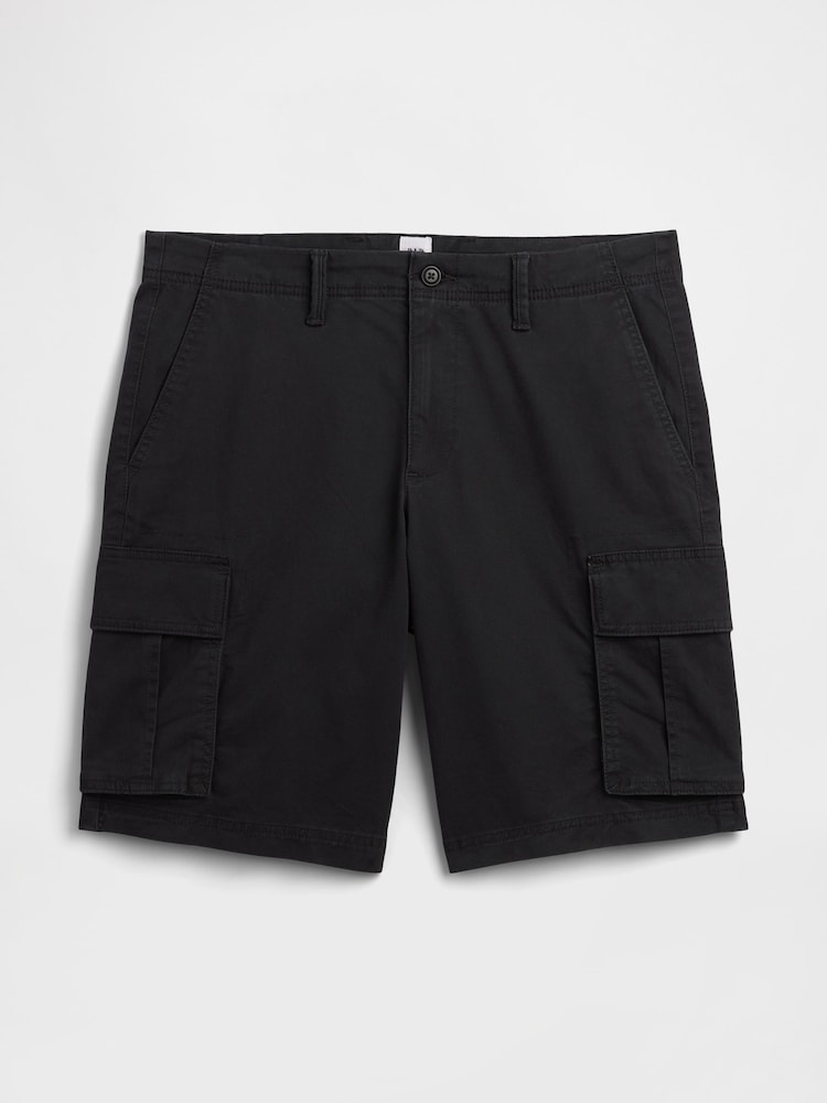 Gap Black 11 inch Essential Cargo Shorts - Image 6 of 6