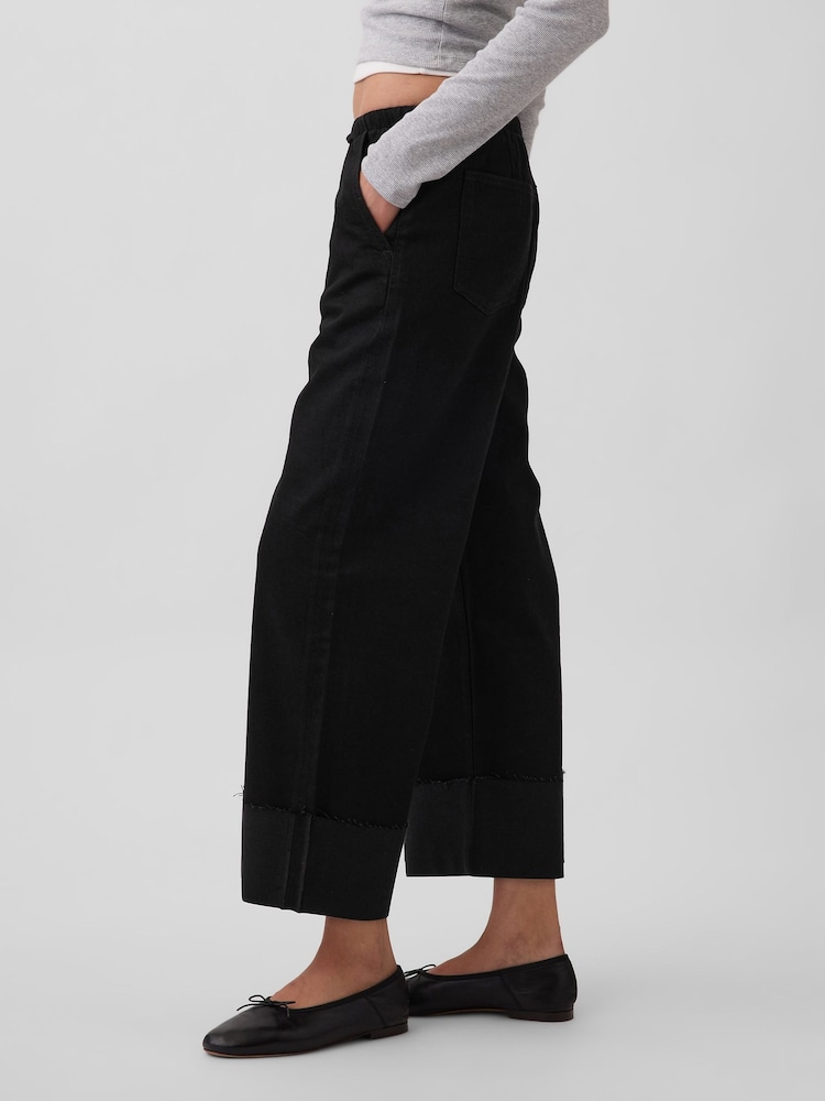 Gap Low Rise UltraSoft Easy '90s Loose Crop Jeans - Bild 2 von 4