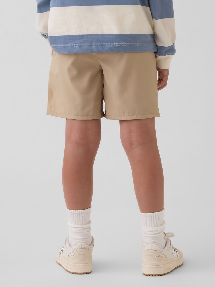 Bej - Gap Quick-Dry Shorts (4-13yrs) - Imaginea 2 din 5
