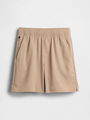 Bej - Gap Quick-Dry Shorts (4-13yrs) - Imaginea 4 din 5