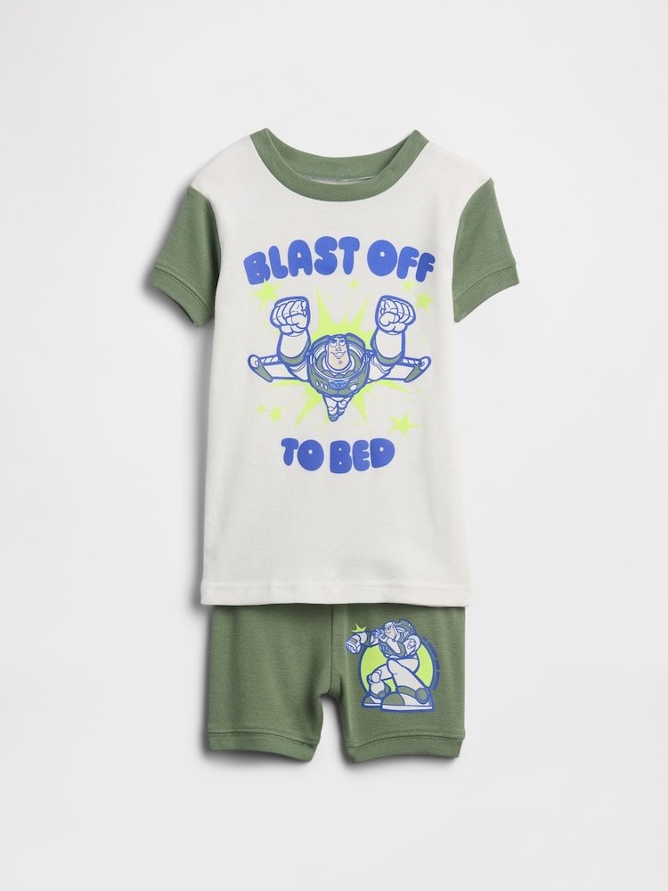 Gap Green Buzz Lightyear Disney Toy Story Cotton pyjamas Set (6mths-5yrs) - Image 1 of 3 Gap Green Buzz Lightyear Disney Toy Story Cotton pyjamas Set (6mths-5yrs) - Image 1 of 3