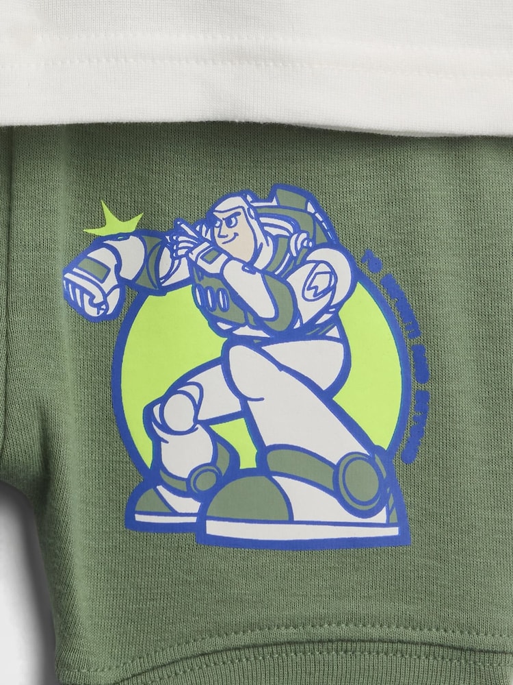 Gap Green Buzz Lightyear Disney Toy Story Cotton pyjamas Set (6mths-5yrs) - Image 3 of 3 Gap Green Buzz Lightyear Disney Toy Story Cotton pyjamas Set (6mths-5yrs) - Image 3 of 3