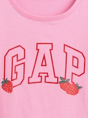 Gap Pink Logo T-Shirt (6mths-5yrs) - Image 3 of 3