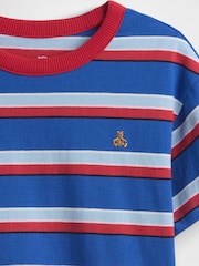 Gap Red/Blue Stripe Boxy T-Shirt (6mths-5yrs) - Image 3 of 3