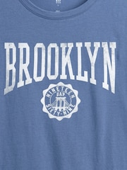 Gap Blue Graphic T-Shirt (4-13yrs) - Image 4 of 4