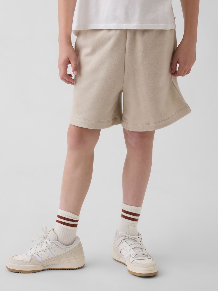 Gap Cream 5inch VintageSoft Jogger Shorts (4-13yrs) - Image 1 of 5