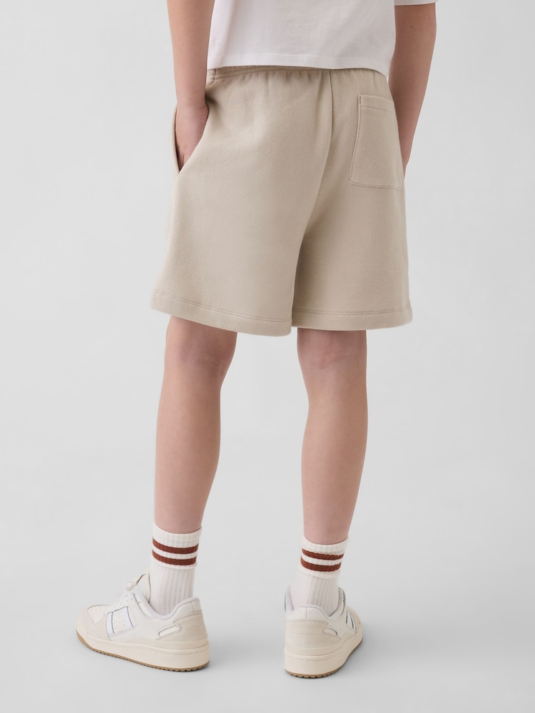 Gap Cream 5inch VintageSoft Jogger Shorts (4-13yrs) - Image 2 of 5