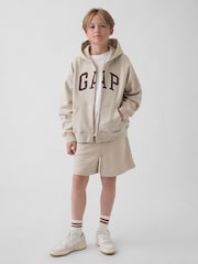 Gap Cream 5inch VintageSoft Jogger Shorts (4-13yrs) - Image 3 of 5