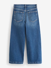 Gap Blue High Waisted Stride Wide-Leg Ankle Jeans - Image 2 of 5