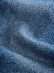 Gap Blue High Waisted Stride Wide-Leg Ankle Jeans - Image 5 of 5