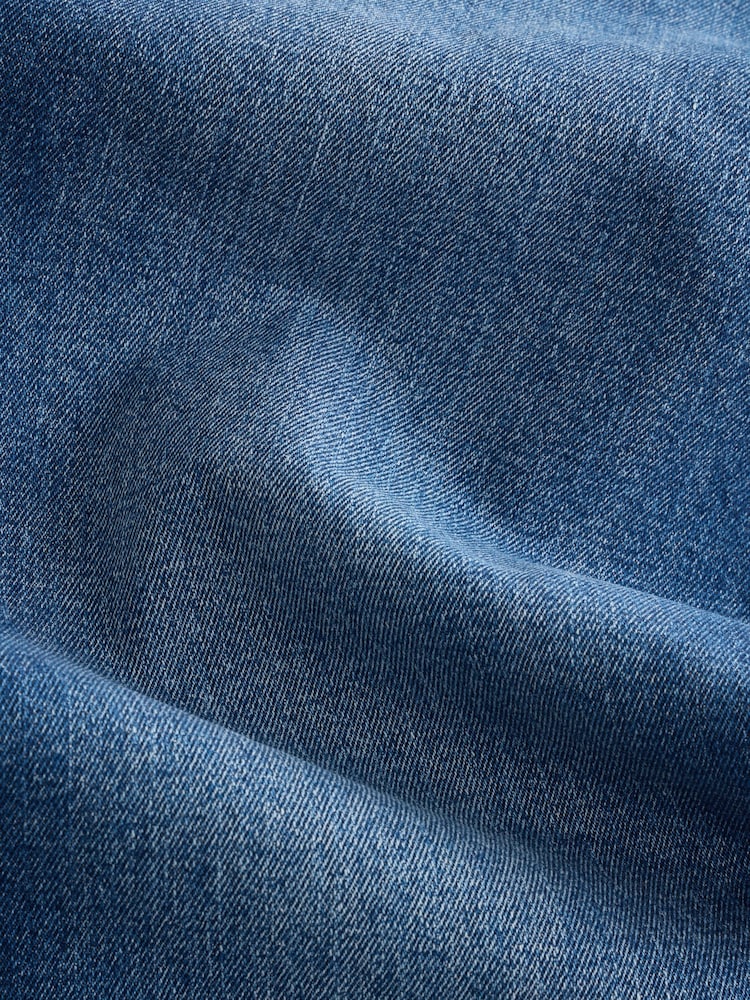 Gap Blue High Waisted Stride Wide-Leg Ankle Jeans - Image 5 of 5