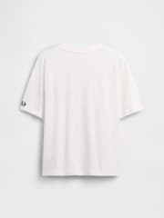 Gap White Luigi Super Mario Relaxed Graphic T-Shirt (4-13yrs) - Image 3 of 4