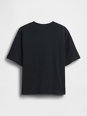 Schwarz - Gap Schweres T-Shirt (4-13Jahre) - Bild 2 von 3