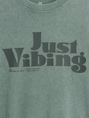 Grün - Gap Schweres T-Shirt (4-13Jahre) - Bild 3 von 3