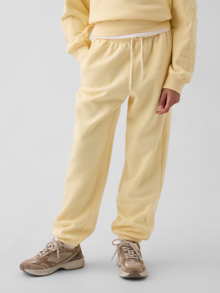 Gap Yellow Vintage Soft Relaxed Joggers (4-13yrs) (4-13yrs) - Image 1 of 6