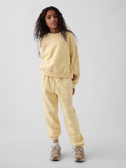 Gap Yellow Vintage Soft Relaxed Joggers (4-13yrs) (4-13yrs) - Image 3 of 6