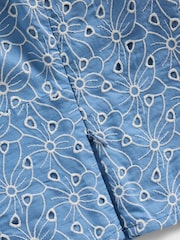 Gap Eyelet Crop Bustier Top - Imaginea 6 din 6