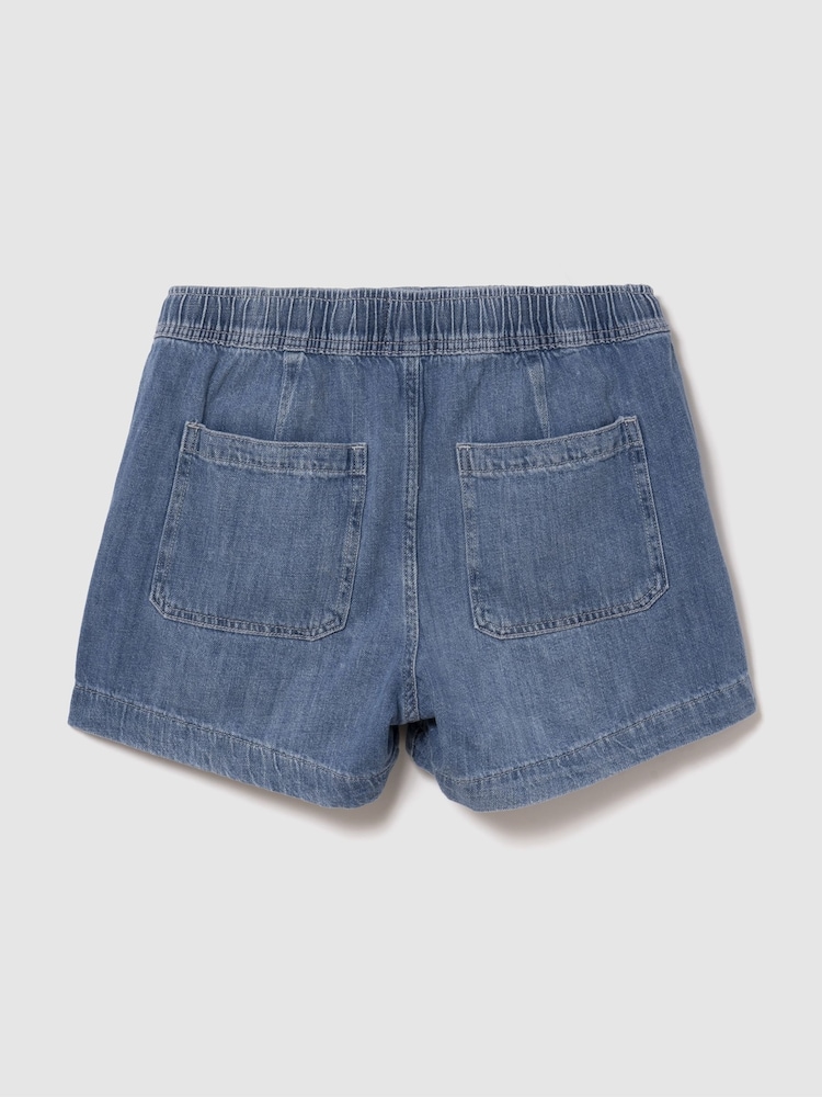 Gap Blue Easy Denim Shorts - Image 2 of 2
