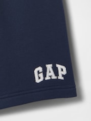 Gap Navy Relaxed Logo Pull On Shorts (4-13yrs) - Image 3 of 3