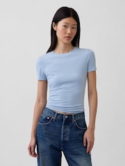 Gap Blue Close Knit Jersey T-Shirt - Image 1 of 3