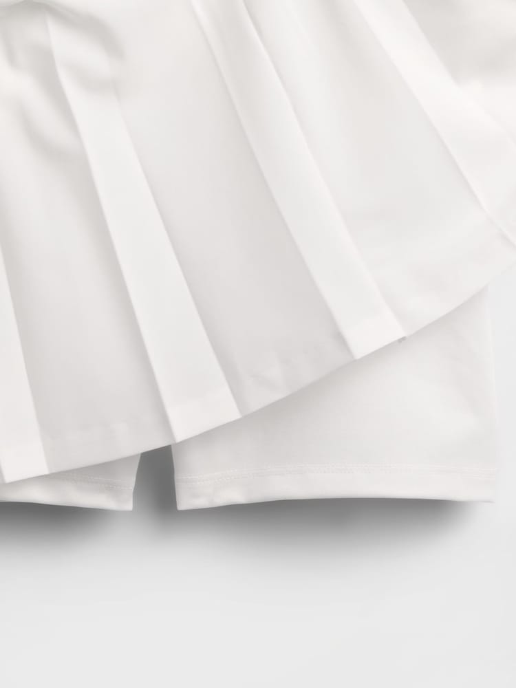 Gap White Pleated Tennis Dress (4-13yrs) - Image 3 of 3