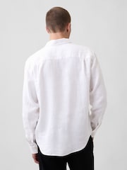 Blanc - Gap Linen Relaxed Shirt - Image 2 de 4