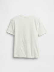 Gap White Graphic T-Shirt (4-13yrs) - Image 2 of 3