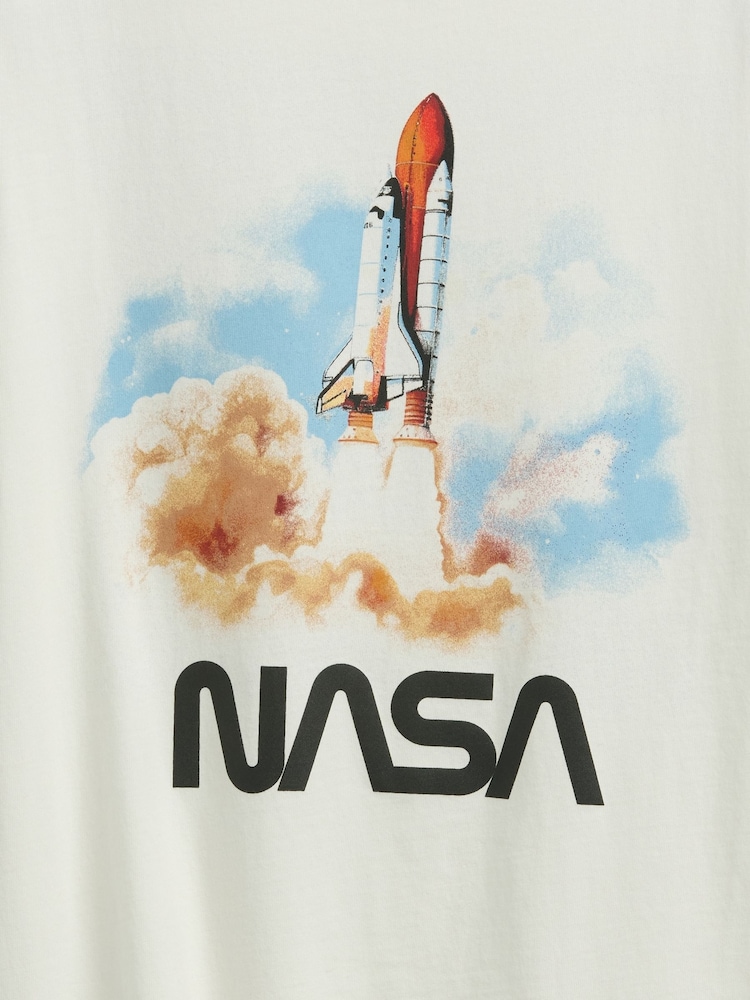 Gap White Graphic T-Shirt (4-13yrs) - Image 3 of 3 Gap White Graphic T-Shirt (4-13yrs) - Image 3 of 3