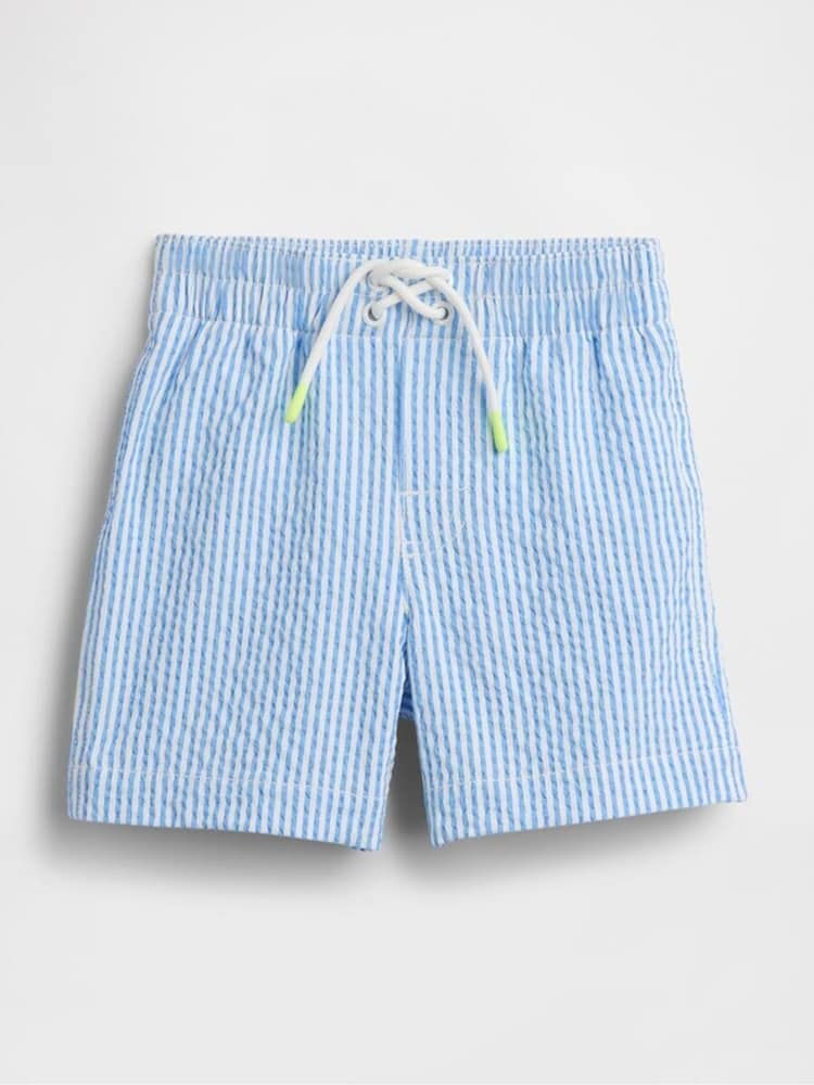 Gap Blue Stripe Swim Trunks (12mths-5yrs) (12mths-5yrs) - Image 1 of 2